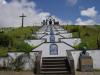 Ook bij de Ermide da Nossa Senhora da Paz, een Bedevaartskerk die oprijst boven Villa Franca, is het stil