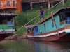 De haven van Houay Xai