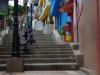 De trappen naar de Faro Santa Ana