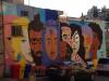 Muurschilderingen geven de stad wat kleur