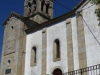 De kerk in het oude centrum van Sarria