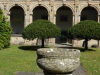 Het oude klooster, nu Museo do Pobo Galego (volkenkunde uit Galicië)